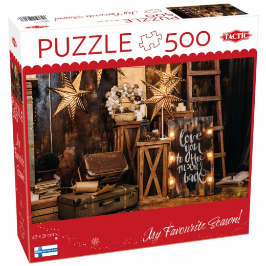 Puslespil 500 elementer Juledekorationer