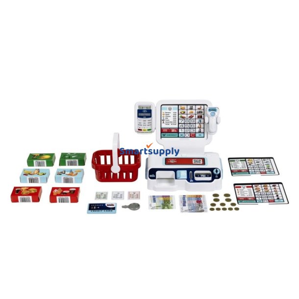 Selvbetjeningskasse med en app