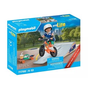 S�t med figur My Life 71798 Skater med rampe