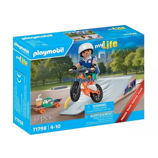 S�t med figur My Life 71798 Skater med rampe