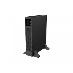 UPS On-Line rack 1000VA 8xIEC C13 USB-B LCD metalisk kabinet DUST-FREE