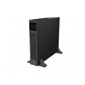 UPS On-Line rack 2000VA 8xIEC C13 USB-B LCD metalisk kabinet DUST-FREE