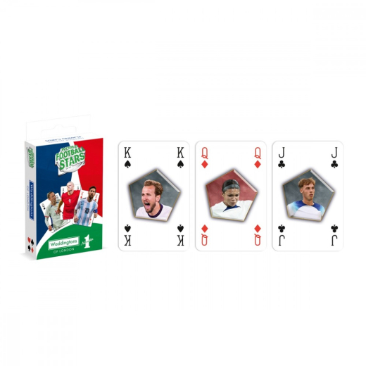 Kort Waddingtons No1. Verdens Fodboldstjerner