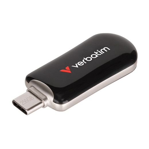 Pendrive Plectra 128GB USB-C 100MB/s 30225 BK