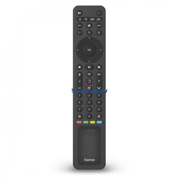 Solcelledrevet 8in1 universel fjernbetjening