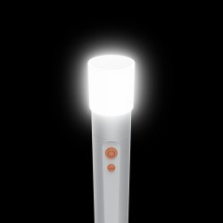 led lommelygte 4 lysindstillinger diffuser