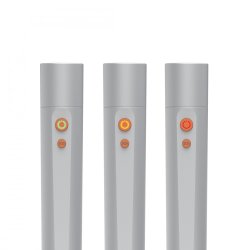 Genopladelig LED lommelygte 4 lysindstillinger diffus