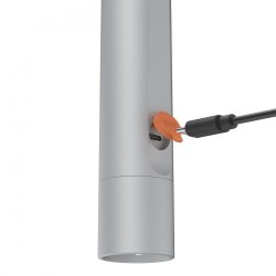 Genopladelig LED lommelygte 4 lysindstillinger diffus