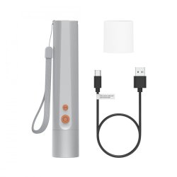 Genopladelig LED lommelygte 4 lysindstillinger diffus