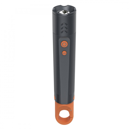 Led turist lygte 4 lysindstillinger zoom