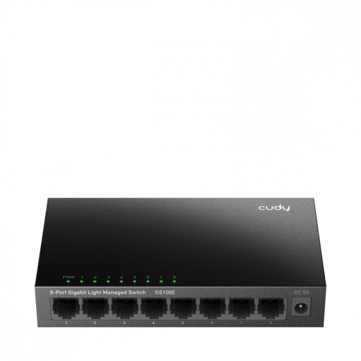 CUDY GS108E Gigabit Light Managed Switch