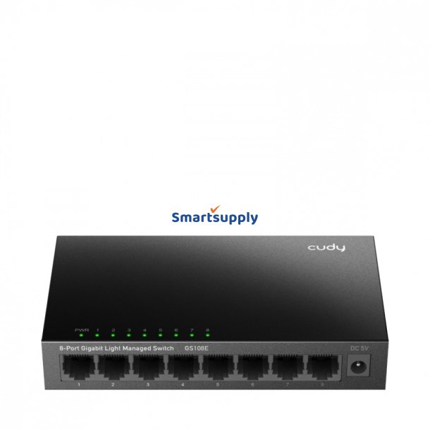 CUDY GS108E Gigabit Light Managed Switch