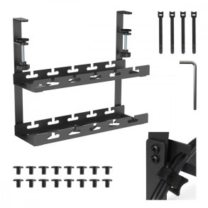 Kabelorganisator til under skrivebordet, MC-104 B