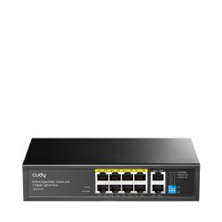 CUDY GS1010P 8xGb PoE+ 2x uplink 2xGB 120W