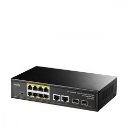 CUDY GS1010P 8xGb PoE+ 2x uplink 2xGB SFP 120W