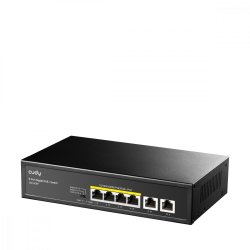 CUDY GS1006P 6-Port Gigabit PoE+ Switch 65W