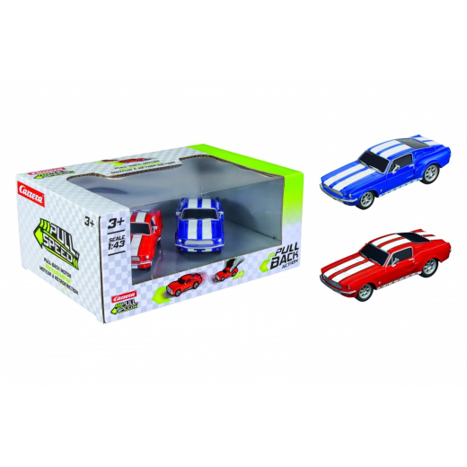 K�ret�jer Tr�k &amp; Hastighed Ford Mustang 67 Twinpack