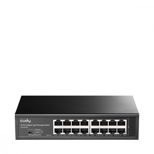 CUDY GS1016 16-Port Gigabit Lyst Mngd Switch