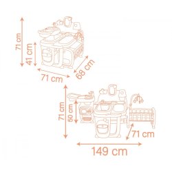 Dukker legecenter Baby Nurse Large