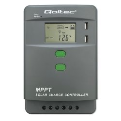 Solcelle laderegulator MPPT 10A 12V24V LCD
