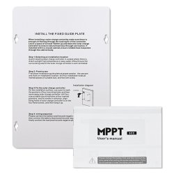 Solcelle laderegulator MPPT 10A 12V24V LCD