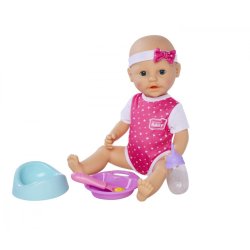 Dukke Nyf�dt Baby Sulten Baby 38 cm