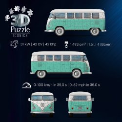 Puzzle 3D Bil Volkswagen T1