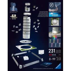 Puzzle 3D T�rnet i Pisa