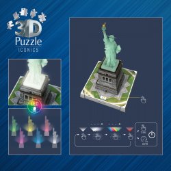 Puzzle 3D Frihedsgudinden