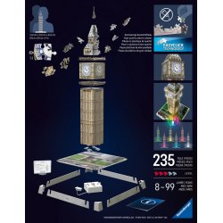 Puzzle 3D Big Ben Klokket�rn London