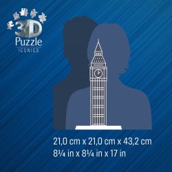 Puzzle 3D Big Ben Klokket�rn London