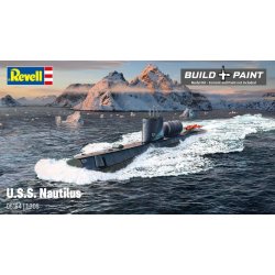 Plastik modelskib U.S.S. Nautilus 1/305