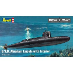 Plastik modelskib S.S.B. Abraham Lincoln W/IN 1/253