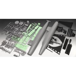 Plastik modelskib S.S.B. Abraham Lincoln W/IN 1/253