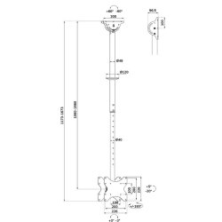 TV/LCD beslag CL35-340BL22 23-42 tommer 45kg