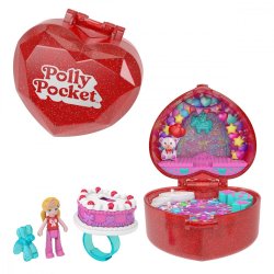 Figur s�t Polly Pocket Mattels 80-�rs jubil�um