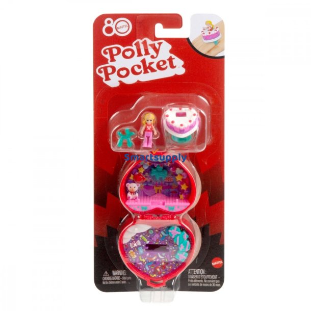 Figur s�t Polly Pocket Mattels 80-�rs jubil�um