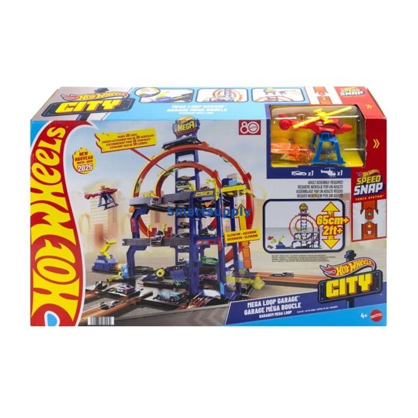 Zestaw City Mega Garage Gigaptla Tor racerl�b