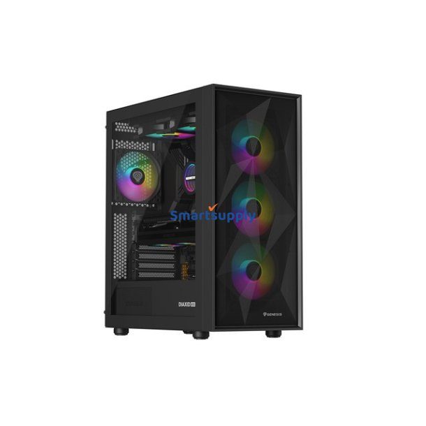 PC KABINET GENESIS DIAXID 605 ARGB MIDI TOWER USB