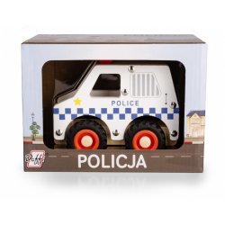 Tr�bil med d�k Politiet