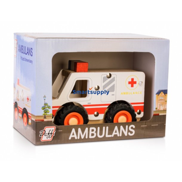 Tr�bil med d�k - Ambulance