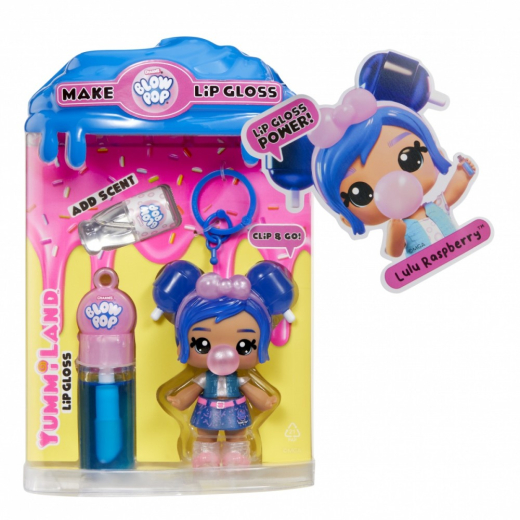 Doll Yummiland Lip Gloss, Lulu Hindb�r