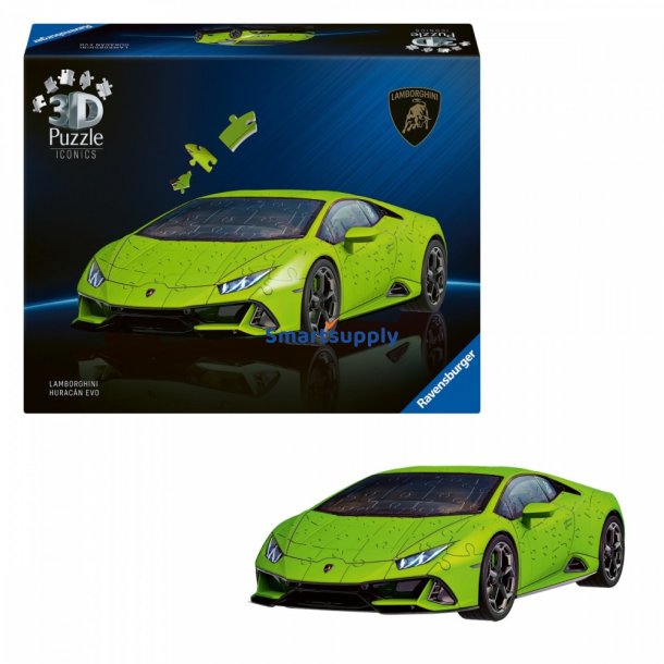 Puzzle 3D 158 dele Lamborghini Huracan EVO Verde