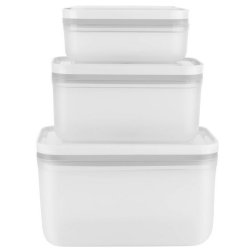 Plastikbeholder s�t 3 stk Fresh and Save
