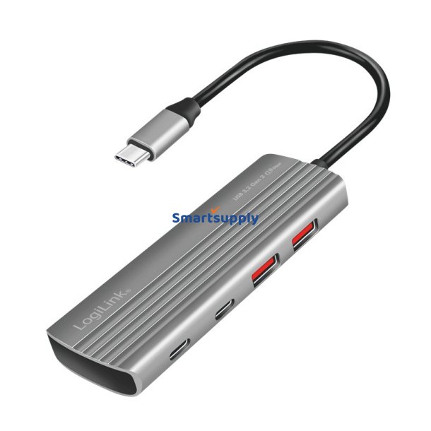 Ultra lim USB3.2 Gen2 hub, 2xUSB-A, 2xUSB-C, 100