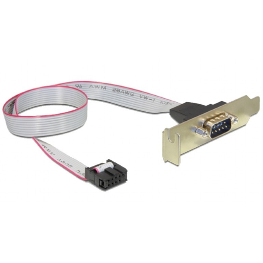 DB9 stik (COM9) til sild + lavprofil
