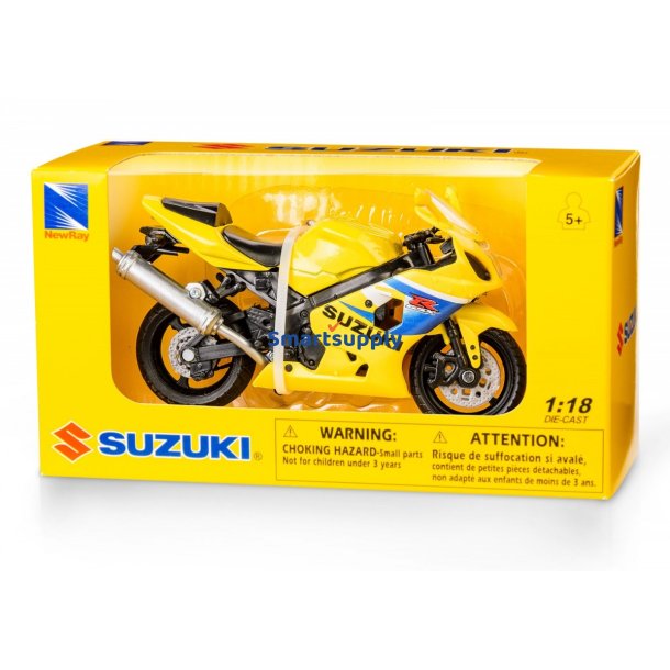 Motorcykel SUZUKI GSX R600 1:18
