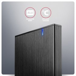 EE25-XA6C USB-C 3.2 Gen 1 SATA 6G 2.5tommer 5Gbps