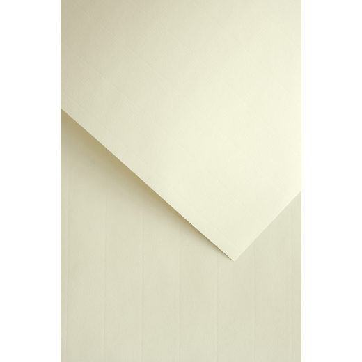 M�nstret A4 papir ribbet cream 50 stk.