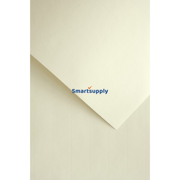 Mnstret A4 papir ribbet cream 50 stk.